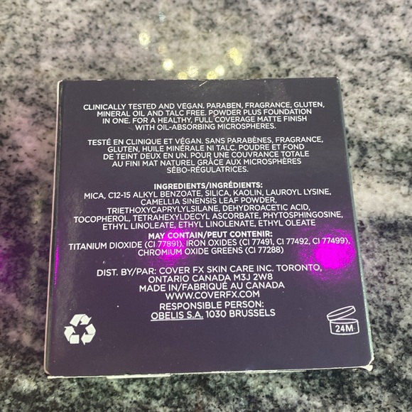 Cover fx pressed mineral foundation full size shade G30 NIB! - Picture 4 of 4